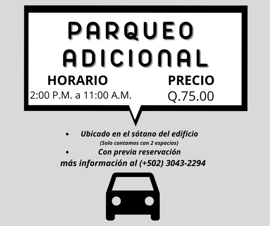 Apartamento 505 Cortijo Reforma Zona 9 Ciudad Guatemala Eksteriør billede